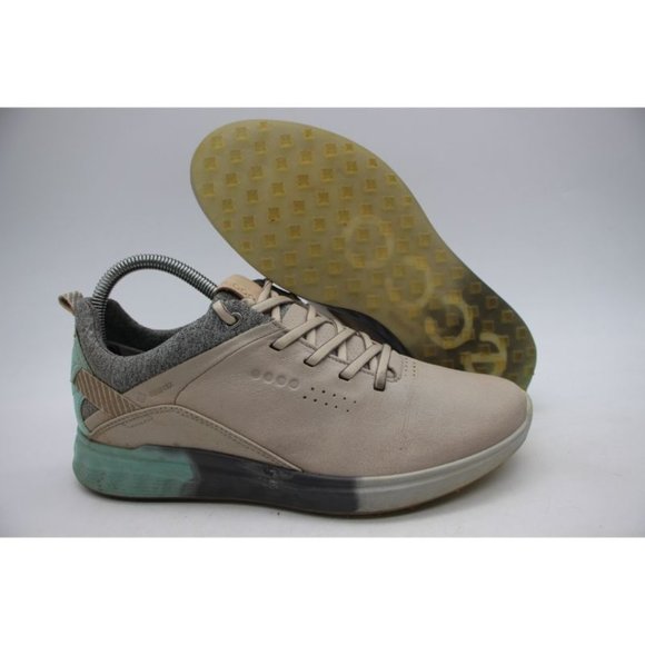 ECCO Women’s Golf S-Three Spikeless Size US 7 EU 38 Shoes Gore-Tex Lace Up - Picture 1 of 13